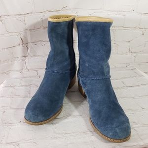 blue suede uggs